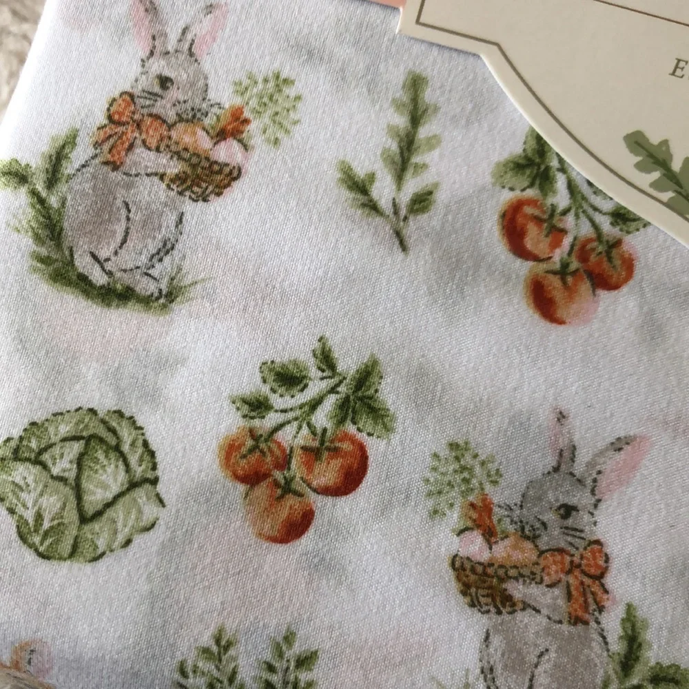 Envogue Botanical Bunny Rabbit QUEEN Sheet Set